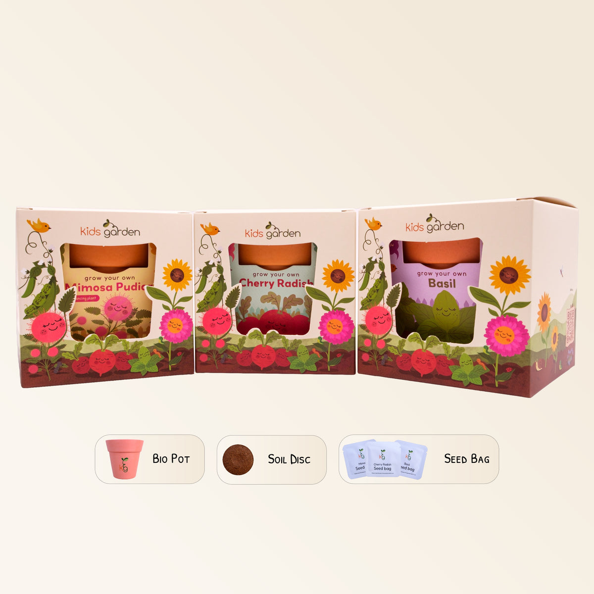 Kids Garden Party Pack (Box of 12)