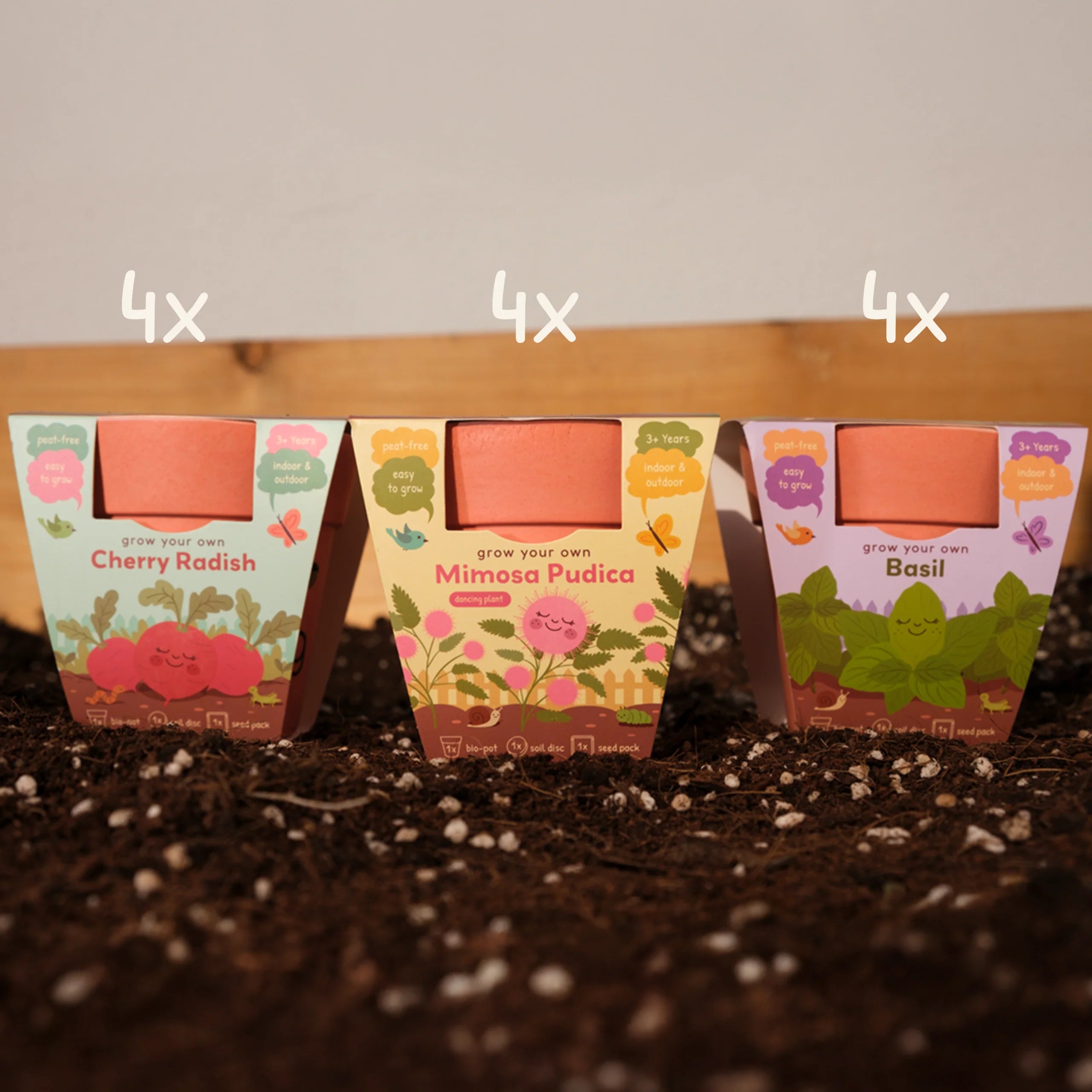 Kids Garden Party Pack (Box of 12)