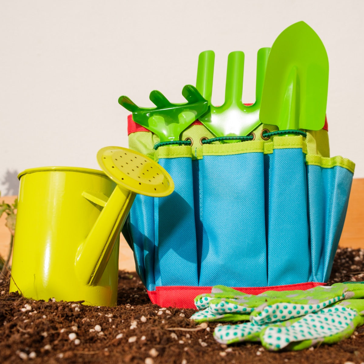 Little Explorer Blue/Green Tool Bag