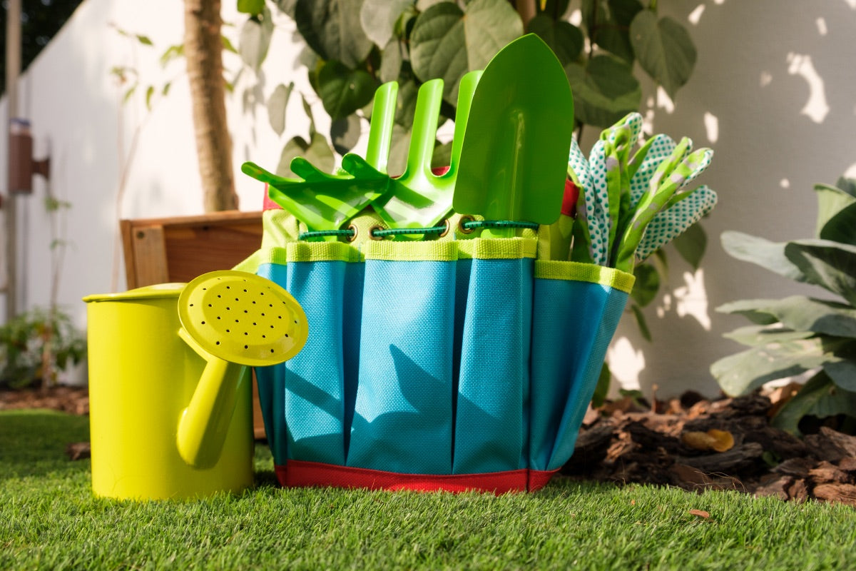 Little Explorer Blue/Green Tool Bag