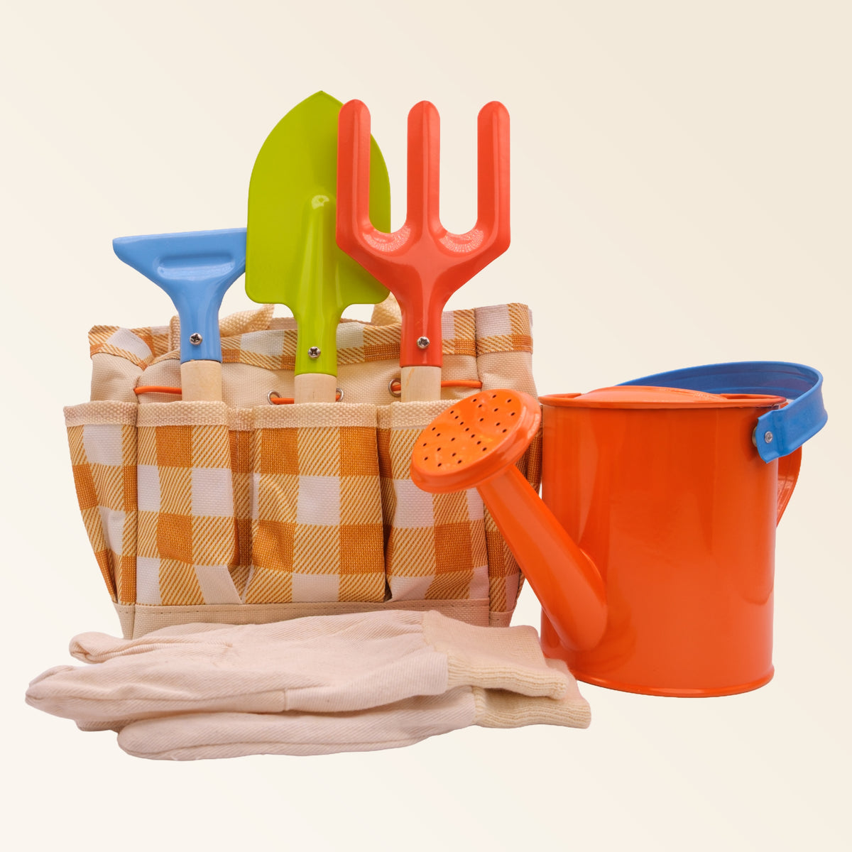 Little Explorer Orange/Cream Tool Bag