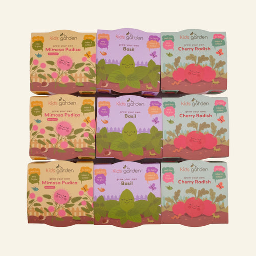 Kids Garden Party Pack (Box of 9)